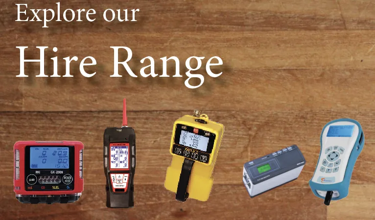 Control Equipment Gas detection Hire Range