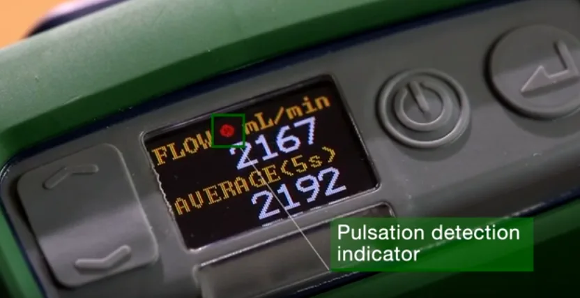 Pulsation with the Flow detective air sampling pump by Casella Pulsation with the Flow detective air sampling pump by Casella