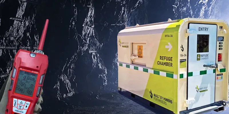 GX 6000 Gas Monitoring in Refuge Chamber GX 6000 Gas Monitoring in Refuge Chamber