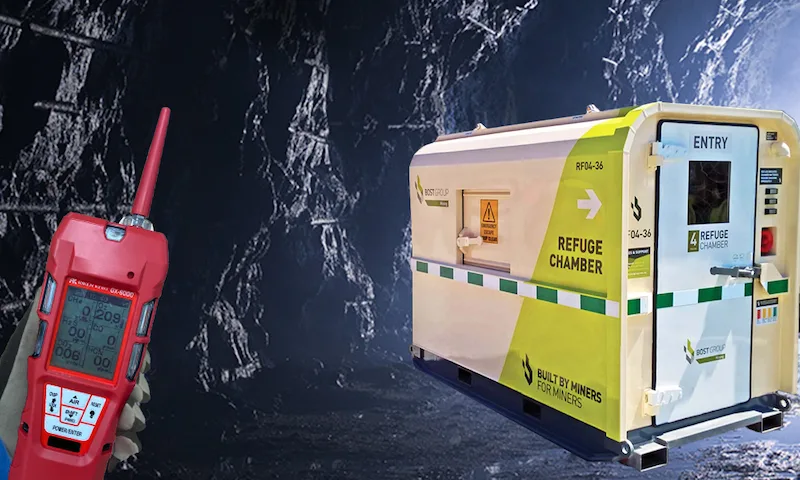 GX 6000 Gas Monitoring in Refuge Chamber GX 6000 Gas Monitoring in Refuge Chamber