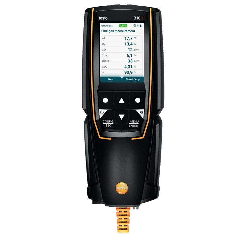 testo 310 II flue analyzer Testo 310 II flue analyzer