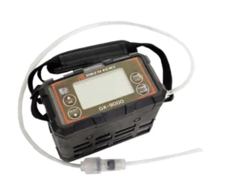 Appearance with accessories attached for the GX-9000/GX-9000H