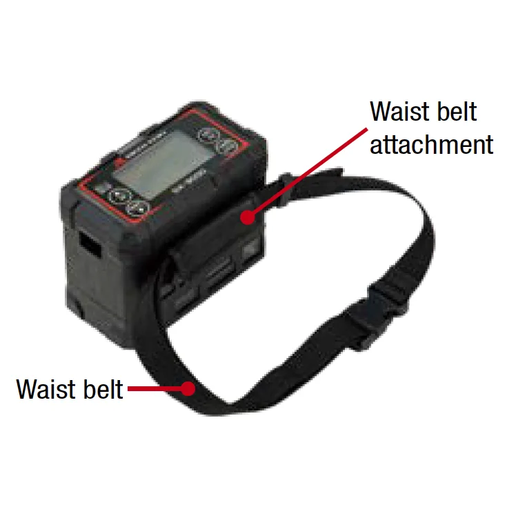 Waist belt and waist belt attachment for the GX-9000_GX-9000H