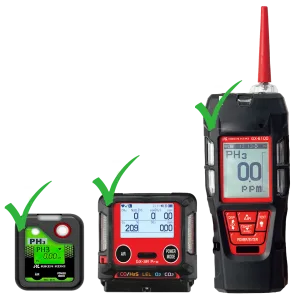 Phosphine Gas Detection Instruments