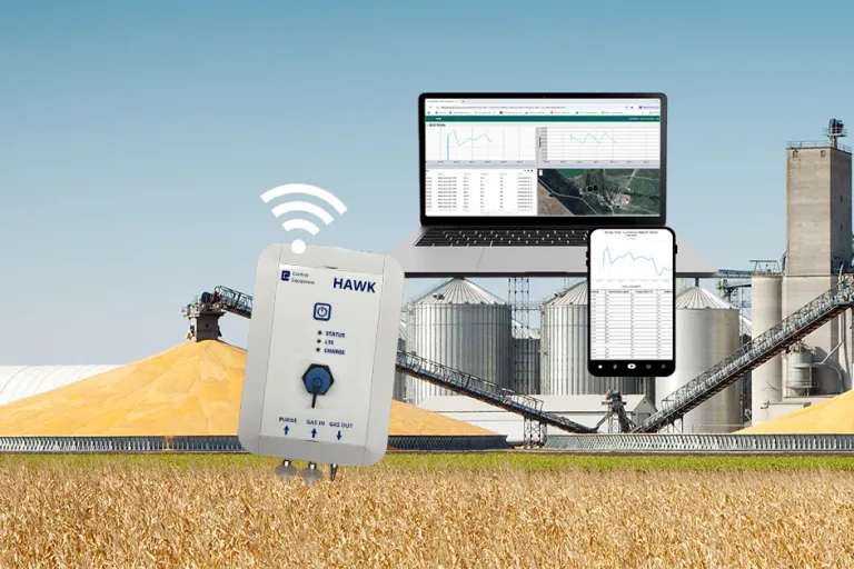 HAWK Fumigation Monitoring Bunker Trial